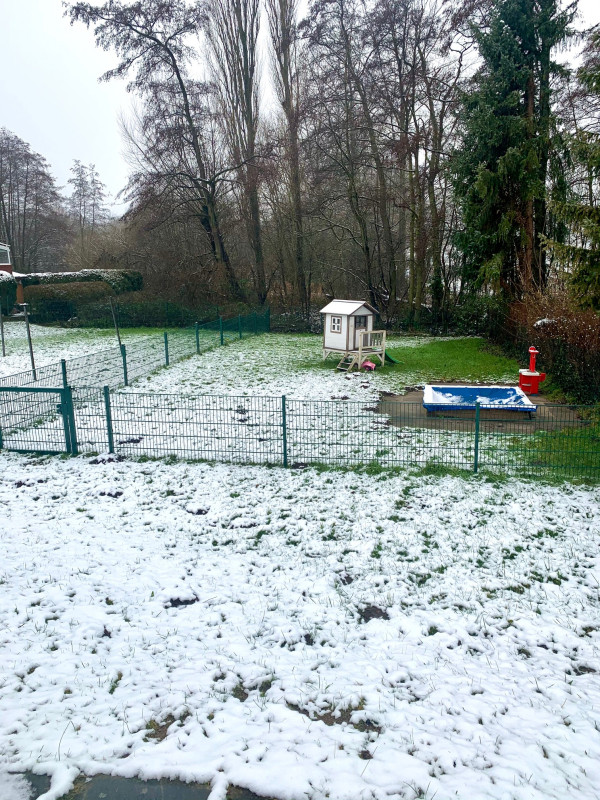Unser Garten im Winter